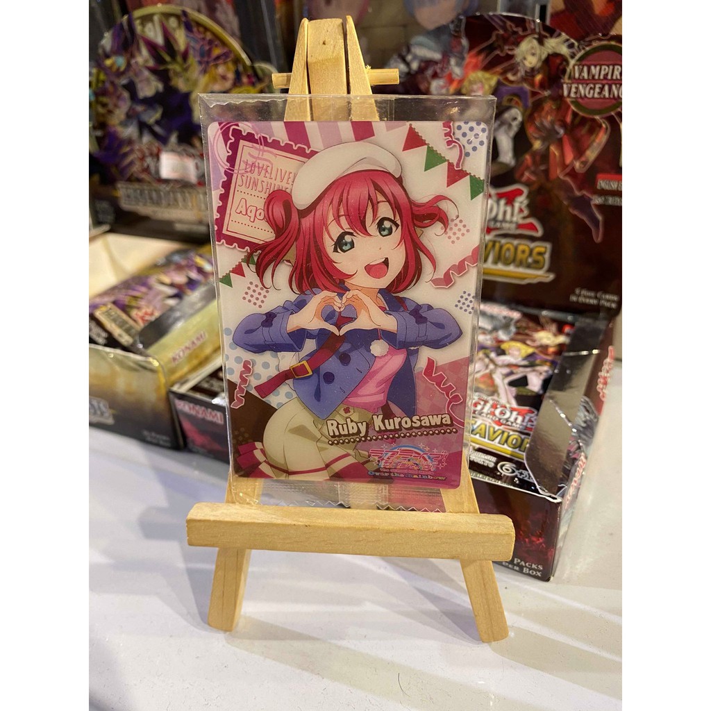 Thẻ bài sưu tầm bánh xốp Idol Love Live LL 54 - Tặng bọc bài nhựa bảo quản