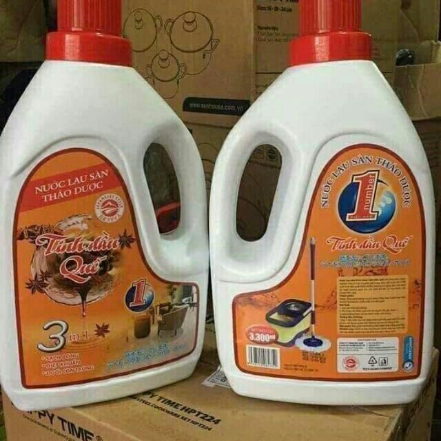 Nước Lau Sàn Quế (can 3300ml)