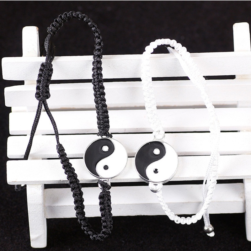 Flgo Set 2 Vòng Tay Dây Xích Thái Cực Quyền Phù Hợp Cho Mọi Người