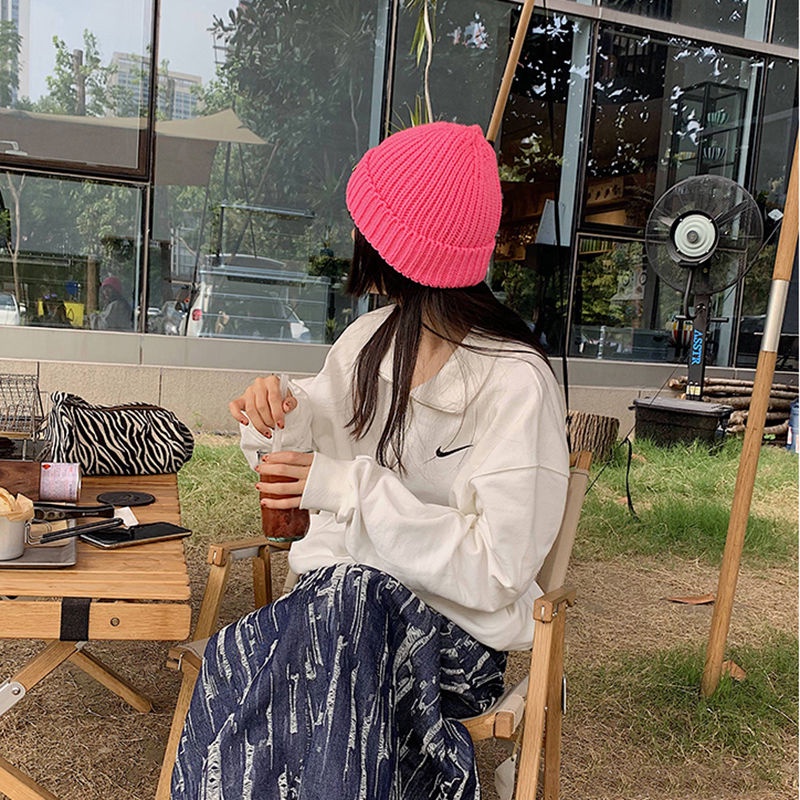 Mũ len giữ ấm mùa đông phong cách Hàn Quốc thời trang