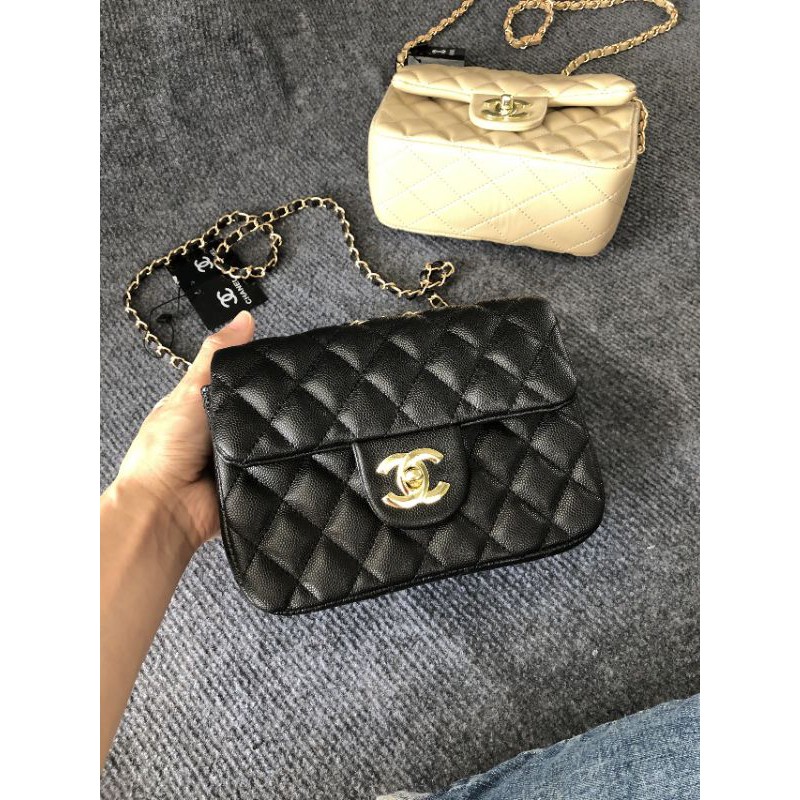 ❤Chanel classic khoá đồng cực đẹp ❤️⚡Thiết kế trần ô thần thánh của Chanel chưa bao giờ bị lỗi mốt, m | BigBuy360 - bigbuy360.vn
