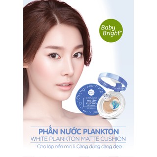 Phấn nước kiềm dầu white plankton matte cushion