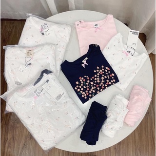 Set cotton bé gái