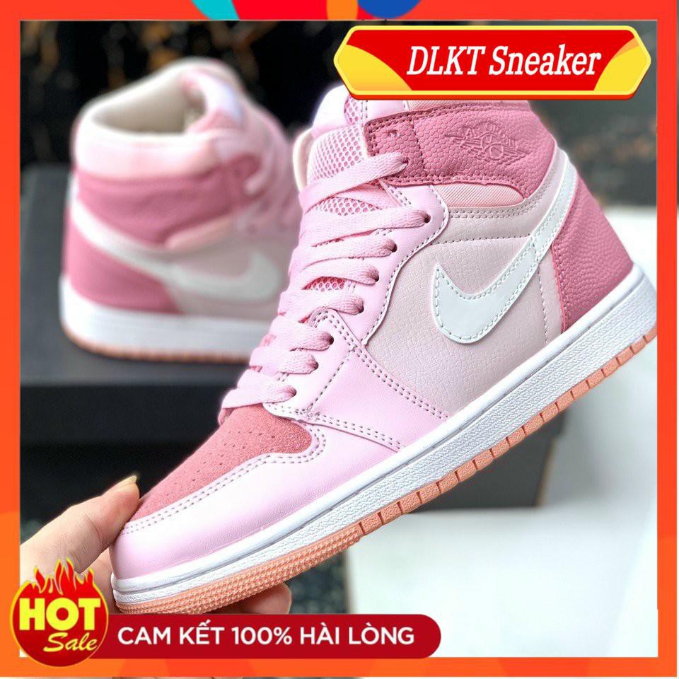 {🆂🅰🅻🅴 🅻Ớ🅽} Giày 𝐉𝐨𝐫𝐝𝐚𝐧 1 hight hồng phấn hàng cao cấp một một ️ FREESHIP ️ giày sneaker jd1 nam nữ