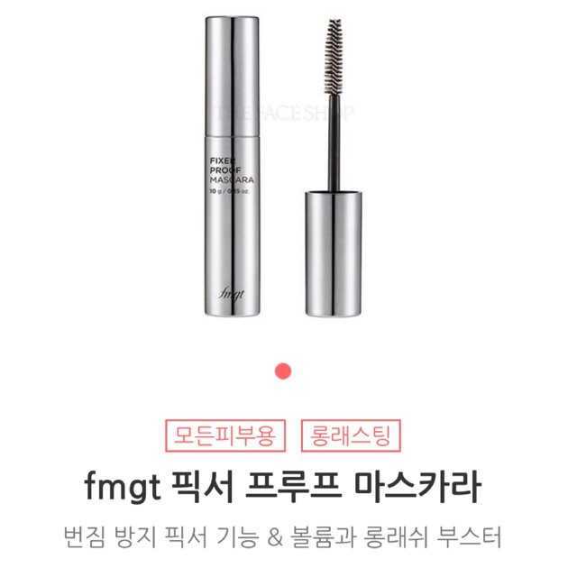 (AUTH) Mascara fmgt FIXER PROOF The Face shop | BigBuy360 - bigbuy360.vn
