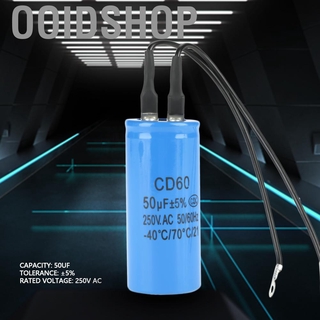 Ooidshop Tụ điện CD60 250V AC 50UF 50/ 60HZ tiện ích dành cho máy nén khí