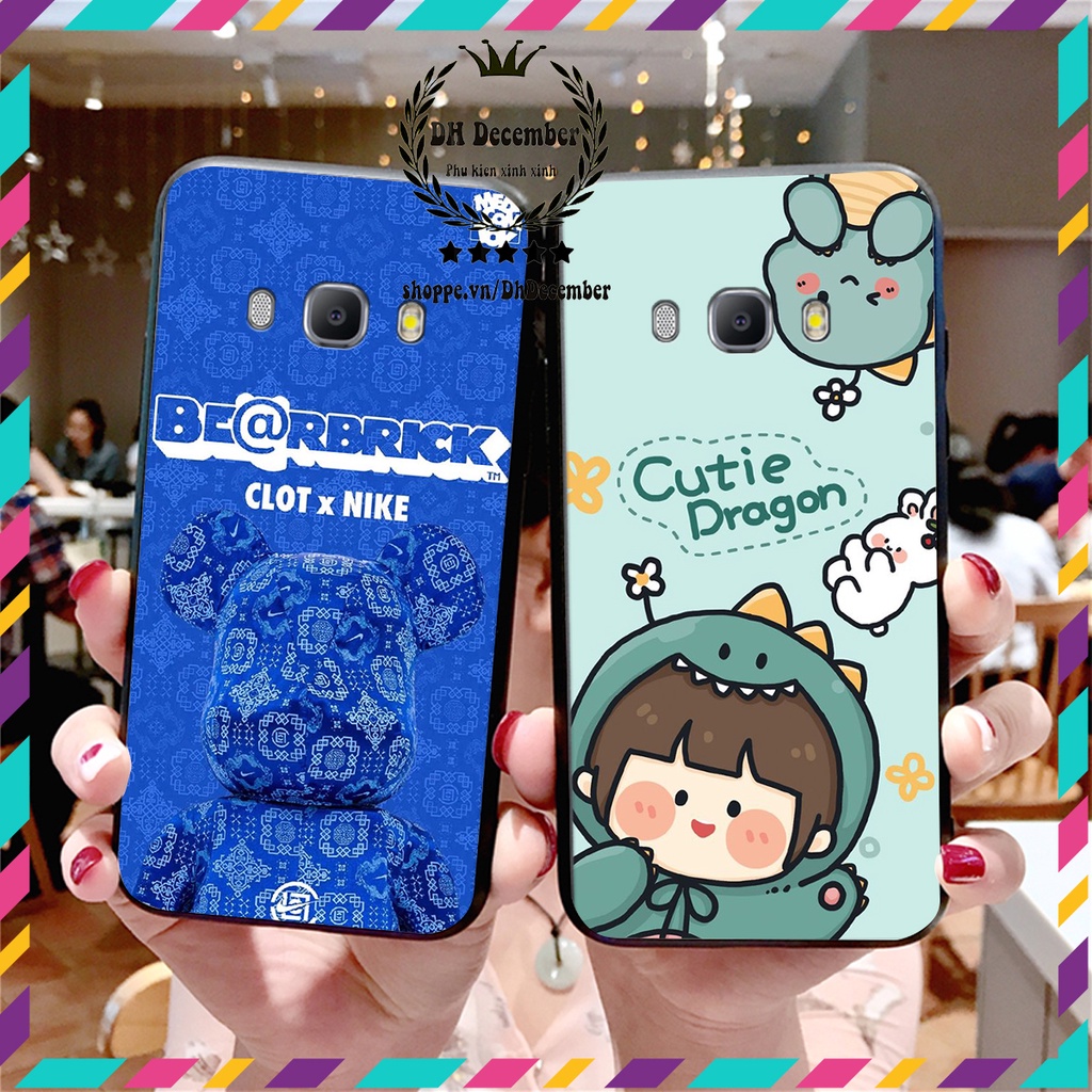 Ốp lưng Samsung J7 2016 in hình 3D lucky, gấu Brick xinh xắn - KHÔNG NÊN BỎ LỠ