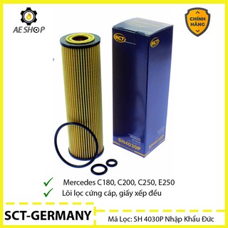 Lọc nhớt mercedes c200, e200, e250, c180, c250 sct-germany sh 4030p nhập khẩu đức