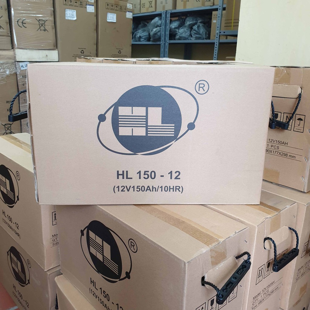 Ắc quy khô 12v-150ah; acquy HL150-12; 12v-150ah nhập khẩu chính hãng