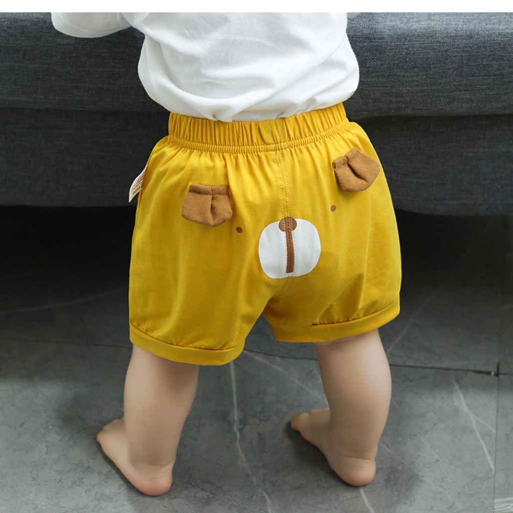 Quần Chục cho bé.chất Cotton co dãn thoáng mát thấm hút mồ hôi hình thú cưng cho bé trai bé gái từ 6-18kg_binbonkids