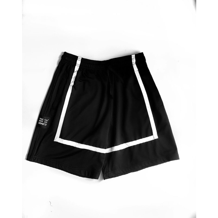Quần short Black White Shorts.