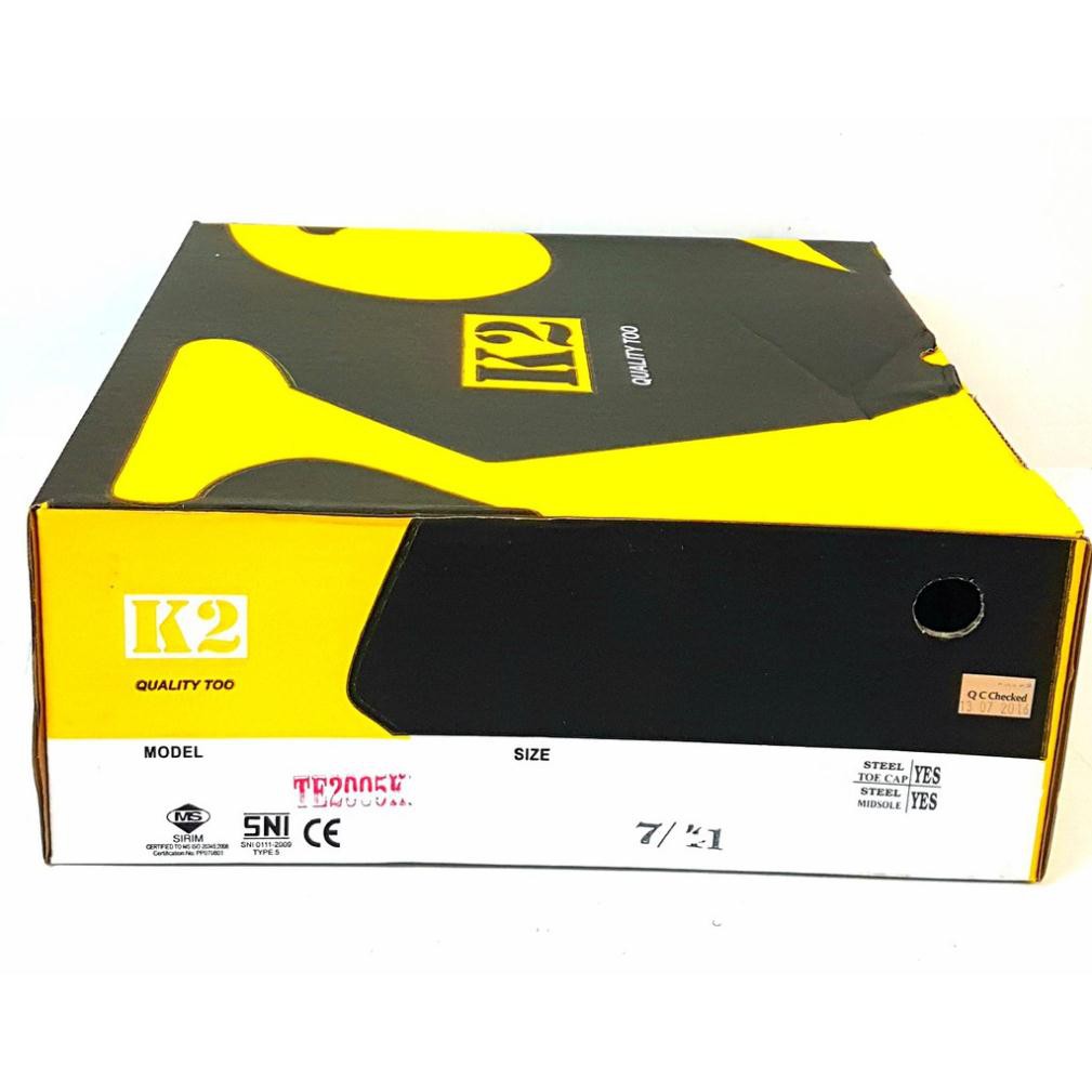 Ủng da bảo hộ K2 TE2005K - Indonesia