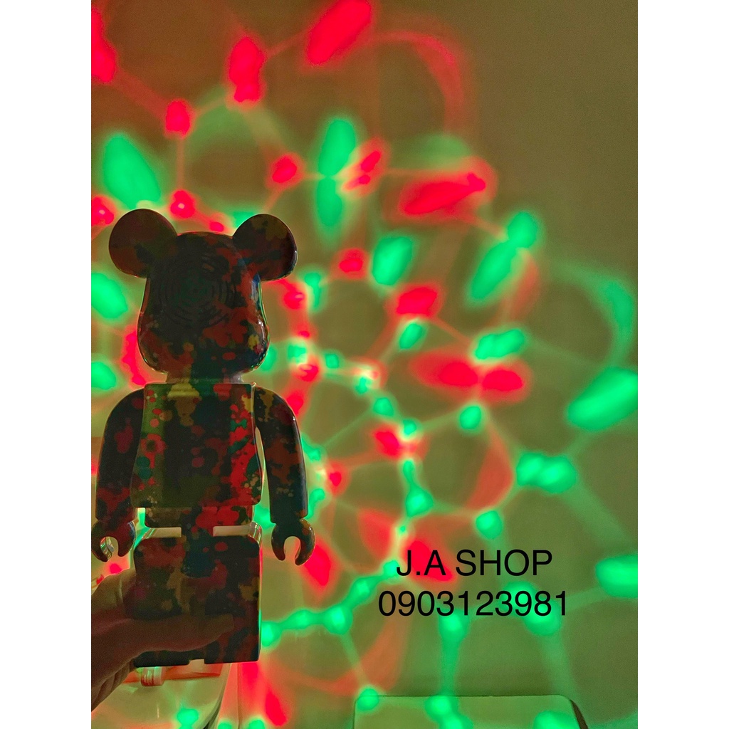 (MẪU MỚI) Loa Bluetooth Gấu Bearbrick Đèn Led, Âm Thanh To Rõ Nét, Decor Bàn Làm Việc, Bảo Hành 1 Đổi 1 (JA SHOP)