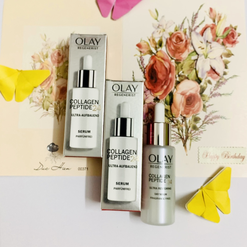 Serum Olay Collagen Peptide 24 dưỡng ẩm và làm mịn