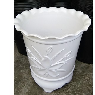 Chậu trồng hoa giả sứ