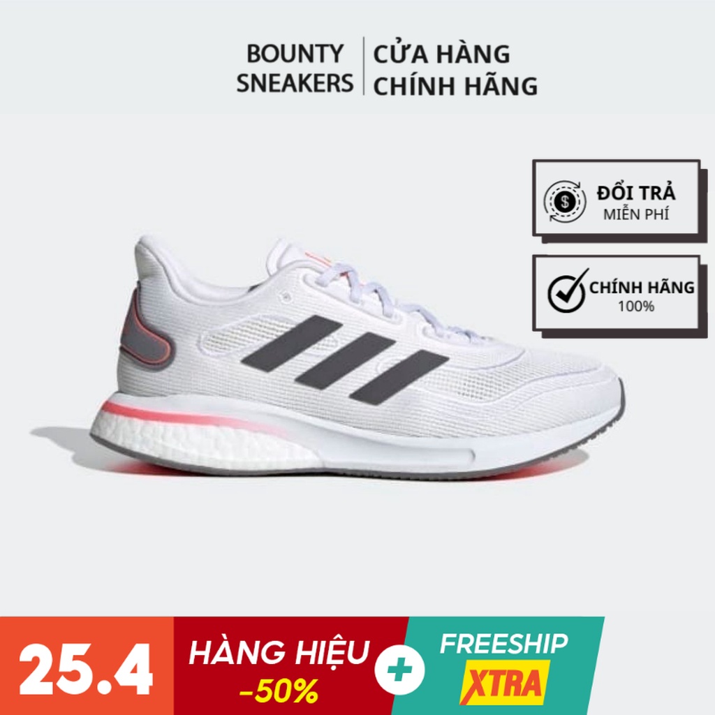 Giày Supernova &quot;Cloud White/Signal Pink&quot; FV6020 - Hàng Chính Hãng - Bounty Sneakers