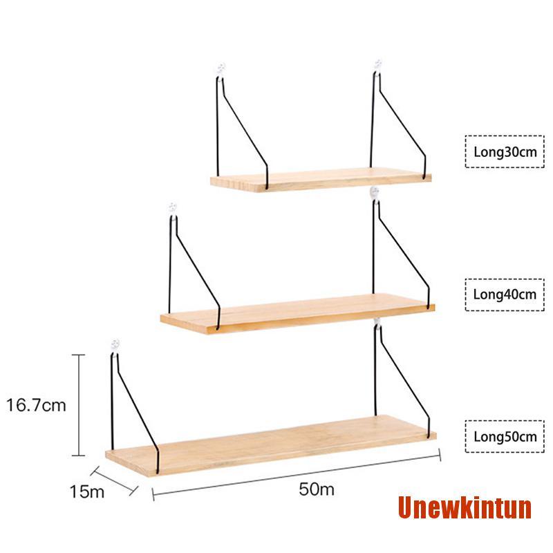 Giá Sách Bằng Gỗ Treo Tường Phong Cách Châu Âu