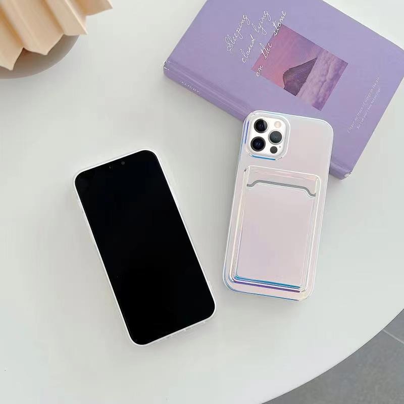 Ốp lưng iPhone Hologram Có Ngăn Đựng Thẻ - MIKA CASE