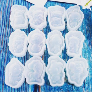 90-115k bộ khuôn làm mặt dây chuyền trang sức resin 12 con giáp