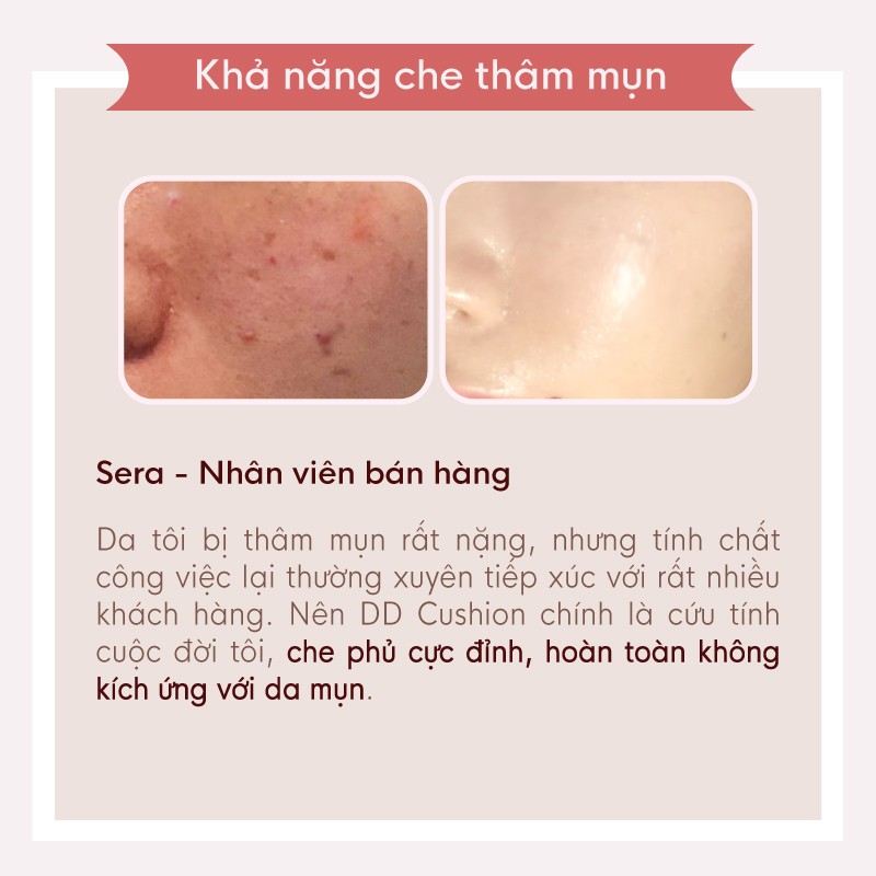[SALE LỚN NOEL] Phấn nước GLAMRR Q LONG WEAR DD CUSHION - SPF50+/PA+++ (1 lõi x 13g) | BigBuy360 - bigbuy360.vn