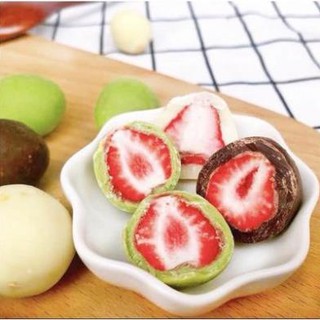 Kẹo socola bọc dâu gói 60g - shop ăn vặt