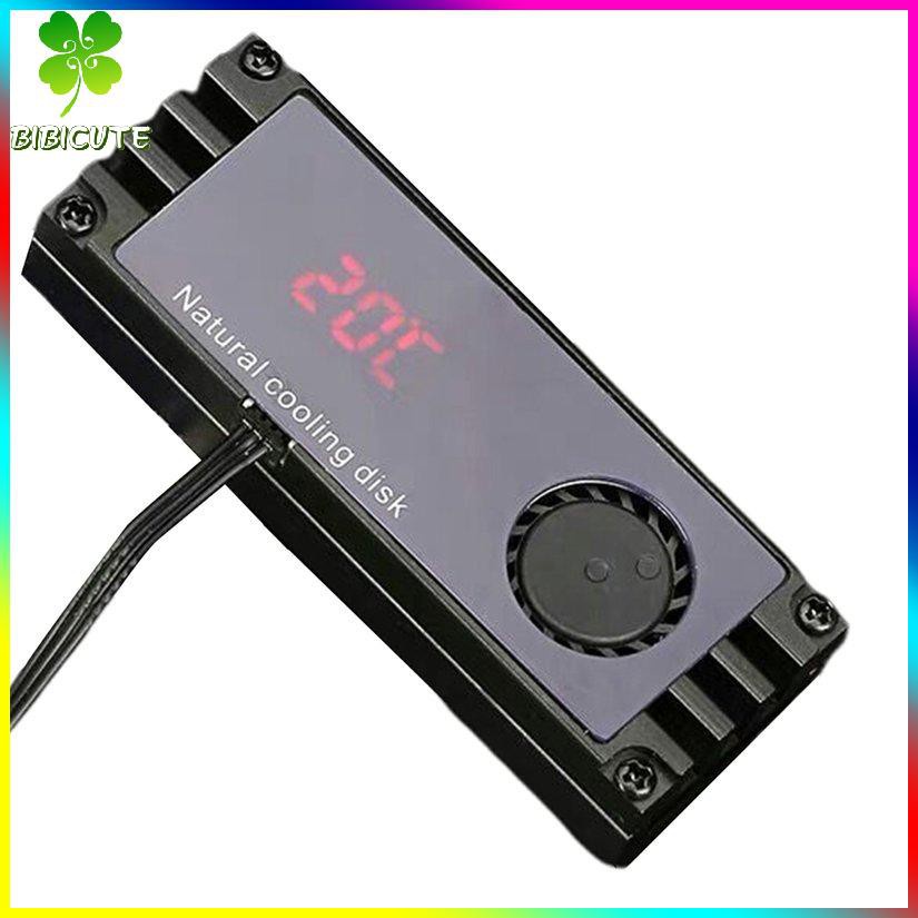 Quạt Tản Nhiệt Điện Tử M.2 Màn Hình Hiển Thị Nhiệt Độ Không Gây Tiếng Ồn | BigBuy360 - bigbuy360.vn