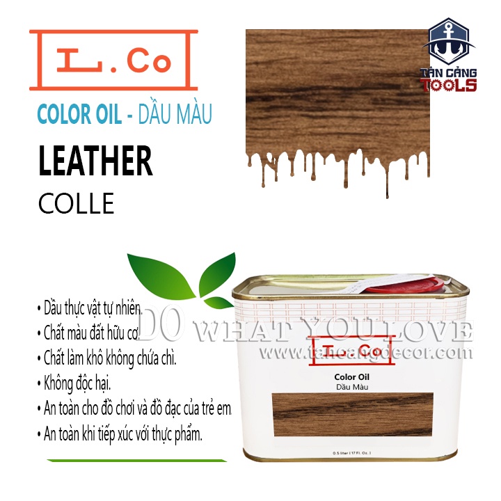 L.Co Dầu Màu – Màu Leather ( Espresso cũ ) ( Nhiều Trọng Lượng )