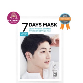 Hộp 10 Mặt Nạ Dưỡng Ẩm CAVIAR & HA Song Joong Ki 7Days Mask Chính Hãng