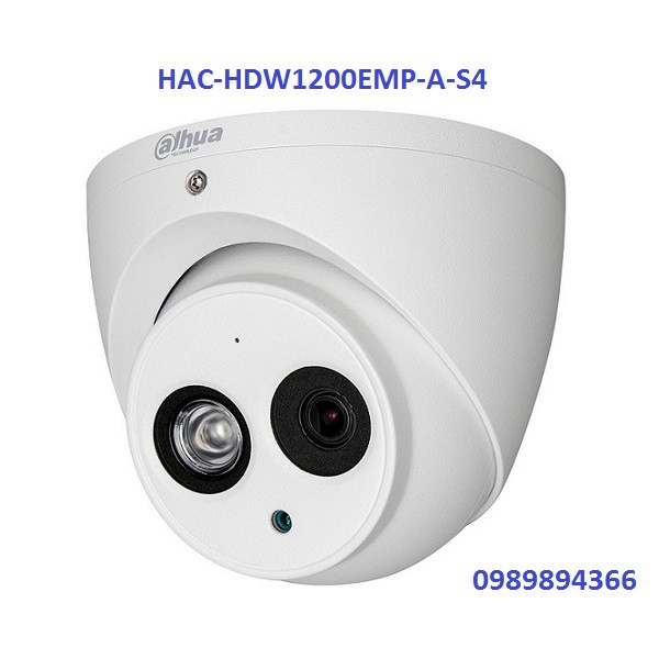 Camera Dome 4 in 1 hồng ngoại 2.0 Megapixel DAHUA HAC-HDW1200EMP-A-S4