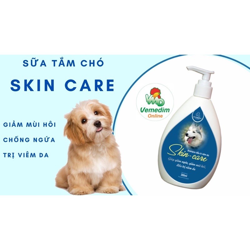 Sữa tắm điều trị viêm da Skin Care cho thú cưng