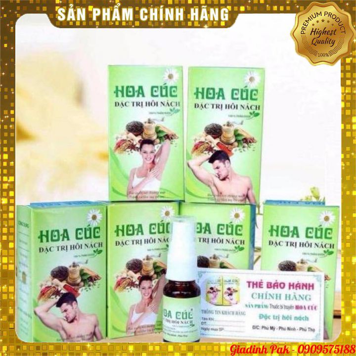 (Chính Hãng) Xịt Triệt Hôi Nách Hoa Cúc - Ngăn Tiết Mồ Hôi - Giảm Thâm (Mẫu Mới) | BigBuy360 - bigbuy360.vn