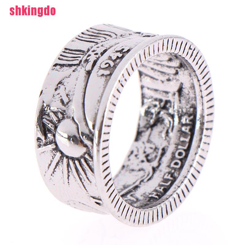 1 Nhẫn Bạc Phong Cách Vintage 1945