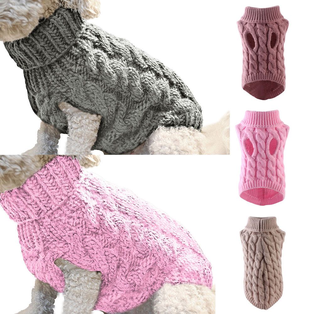 Áo len giữ ấm thời trang mùa thu cho cún cưng 2021