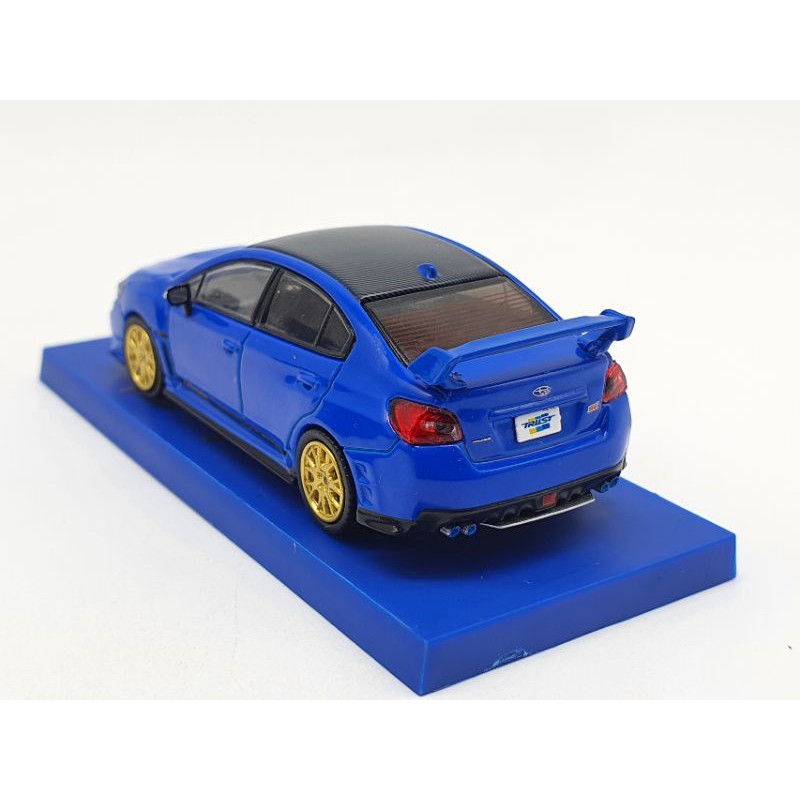 Xe Mô Hình Subaru WRX STI 1:64 Tarmac Works ( Xanh Dương )