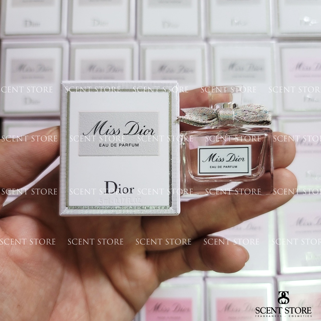 Scentstorevn - Mini chính hãng nước hoa Miss Dior Edp, Blooming Bouquet, Rose N'Roses [5ml]
