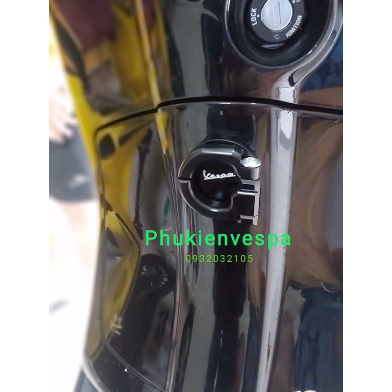 Móc treo đồ Vespa Nhôm CNC