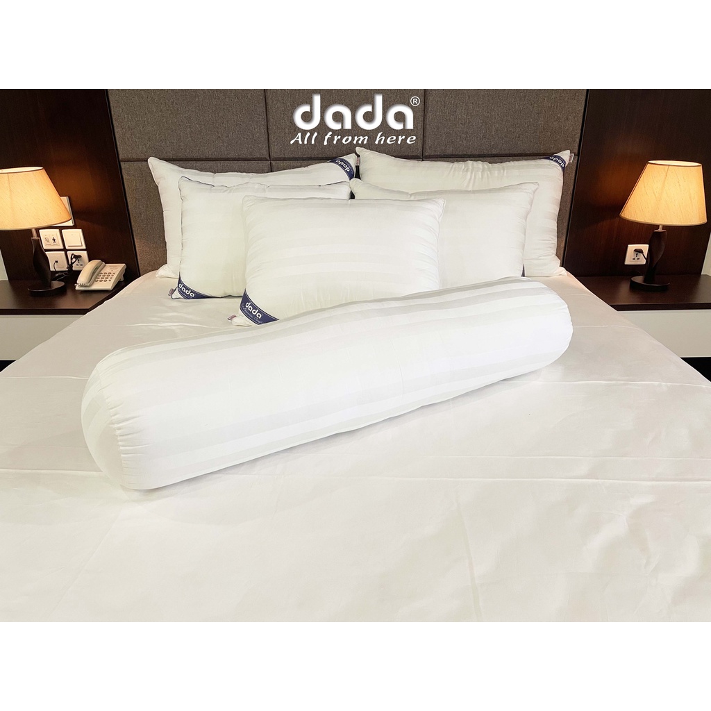 Combo 2 Ruột Gối Nằm và 1 Ruột Gối Ôm Khách Sạn 5 Sao DADA -  Êm Mềm Dày Dặn Kháng Khuẩn Thoáng Khí