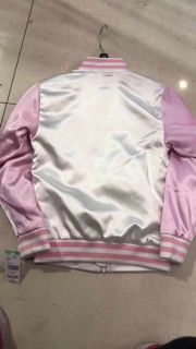 Khoác bomber lụa