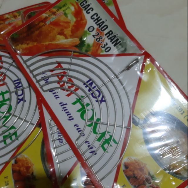 Combo 20 vỉ gác chảo ( loại to + bé)