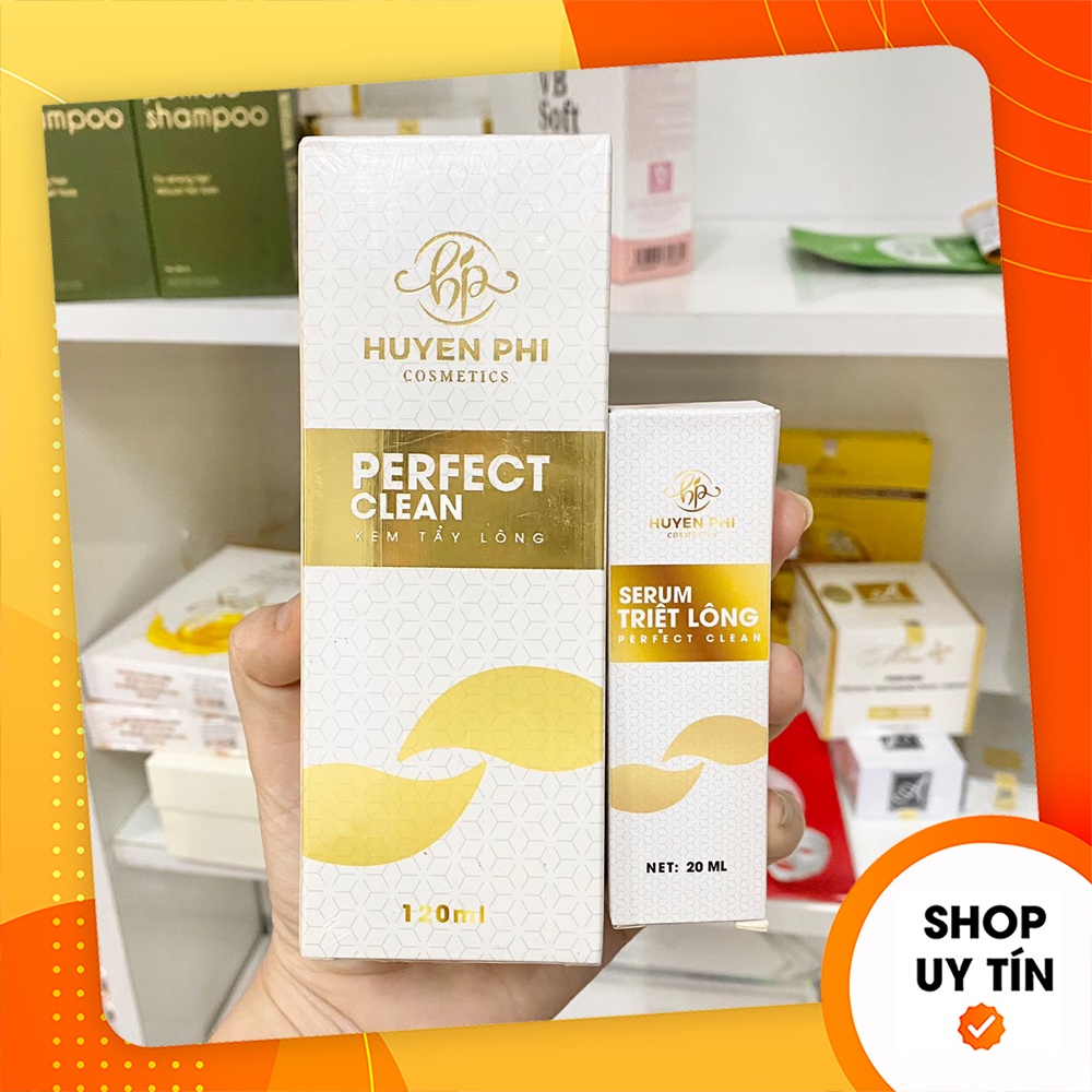 [Chính Hãng] Combo Kem tẩy lông Huyền Phi và Serum Triệt Lông Huyền Phi