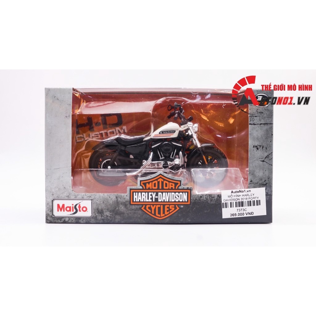 MÔ HÌNH HARLEY DAVIDSON 2018 FORTY EIGHT SPECIAL AUSTRALIA 1:18 MAISTO 7373C