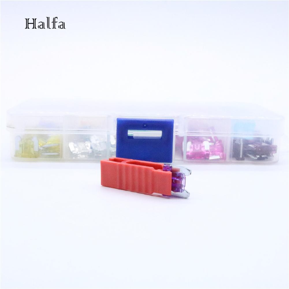 Hl HL HL HL☆Set 100 Cầu Chì Mini Cho Xe Hơi, Xe Tải
