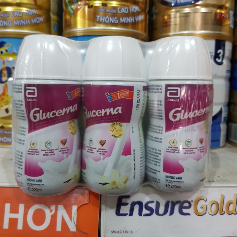 1 lốc 6 chai Sữa Glucerna 220ml