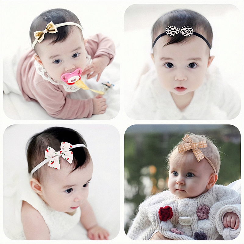 Set 8 Băng Đô Hoa Xinh Xắn Dành Cho Bé Gái