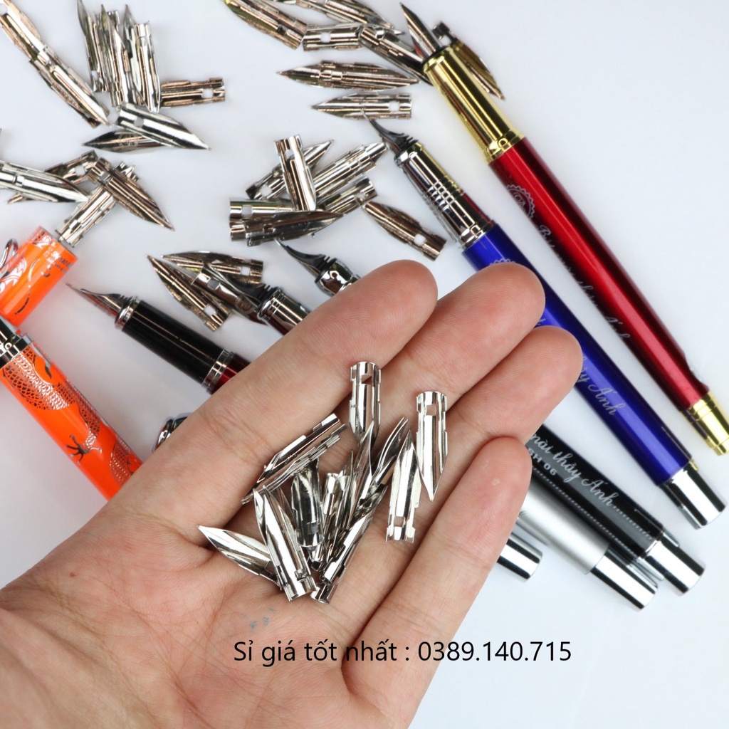Set 3 ngòi trắng mài thay bút thầy Ánh SH003, SH005 , Sh006, SH007 ,SH008, Sh042...