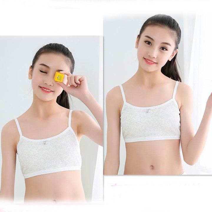 Áo Lót Nữ, Áo Bra Học Sinh,Bé Gái Có Đệm Ngực - Bra 6059