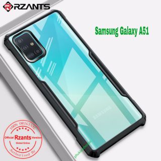 Ốp lưng Samsung Galaxy A51 lưng trong viền màu thể thao kiểu dáng Xundd cao cấp