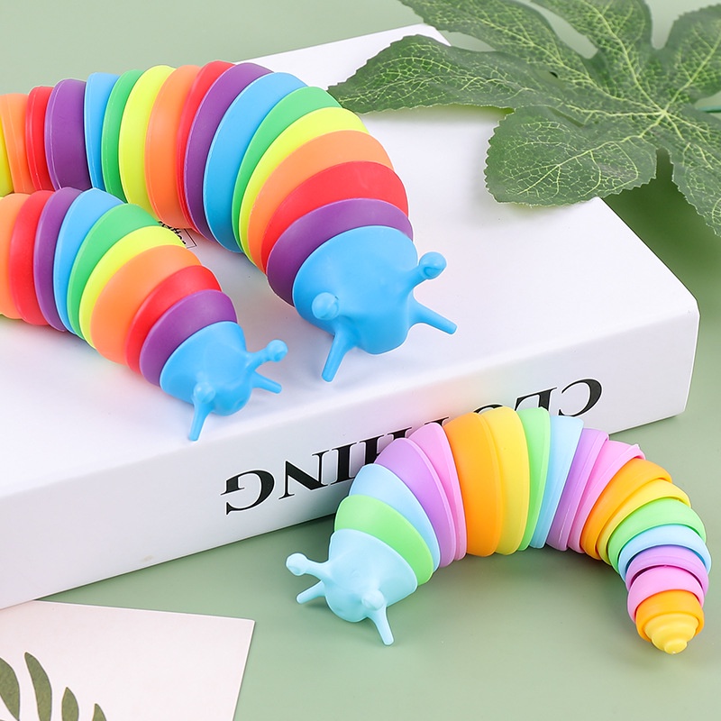 Đồ chơi SÂU XOẮN CẦU VỒNG vui nhộn cho bé