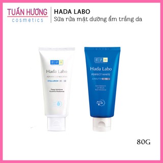Sữa rửa mặt dưỡng ẩm trắng da HADA LABO 80ml (01 hộp)