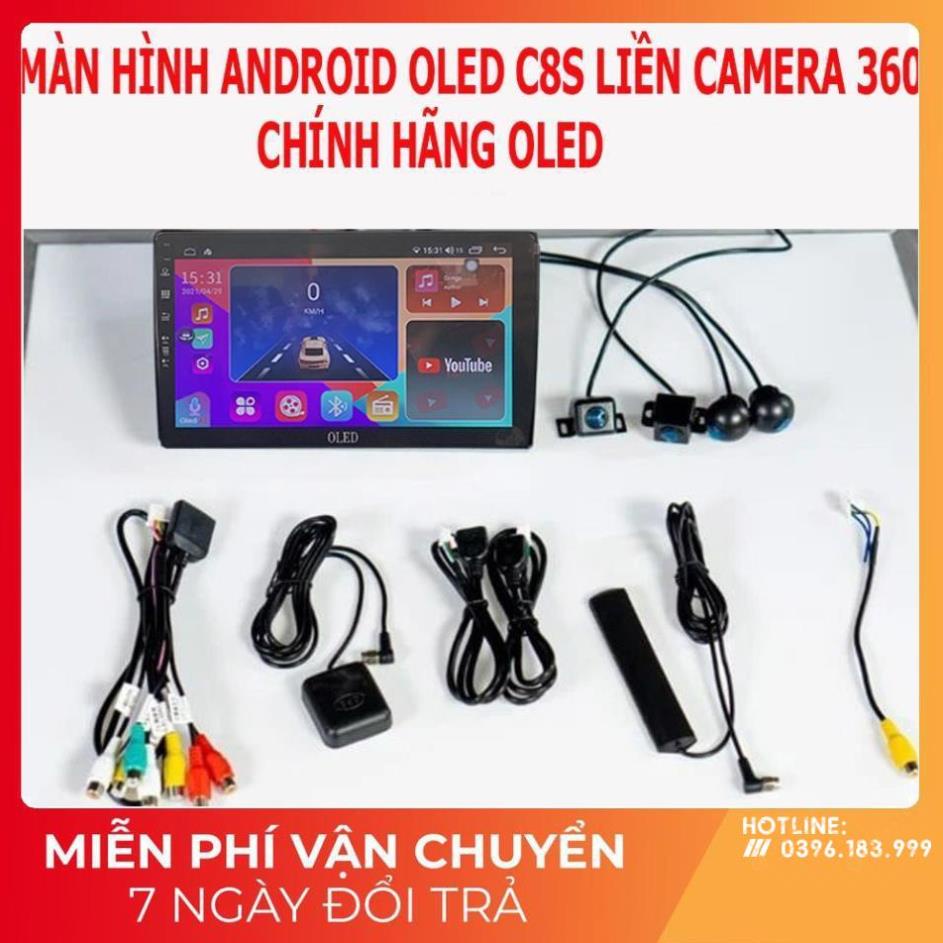 Màn Hình Android OLED C8s New 2022, CHÍNH HÃNG OLED Tích Hợp Camera 360 3/32 Chip 8 Nhân 7862 đỉnh nhất phân khúc